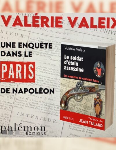 Le soldat d'étain assassiné : les enquêtes du capitaine Sabre - Valérie Valeix