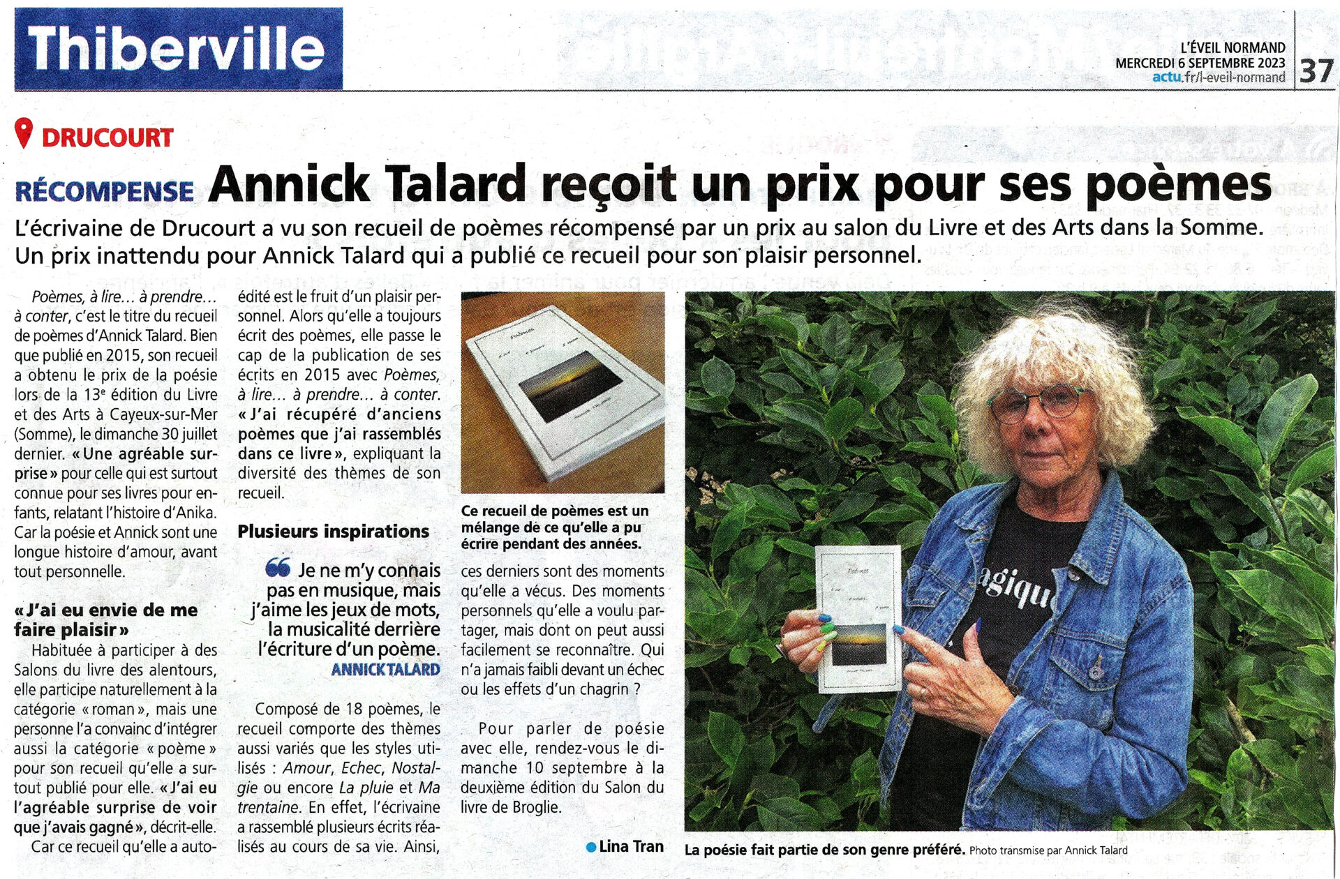 Annick Talard - Eveil Normand 06 09 2023
