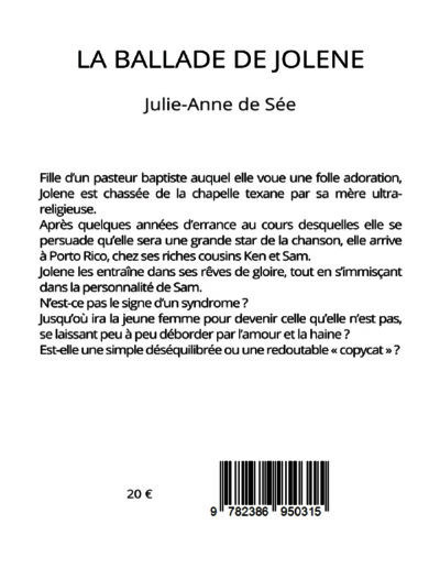 La ballade de - 4e de couverture